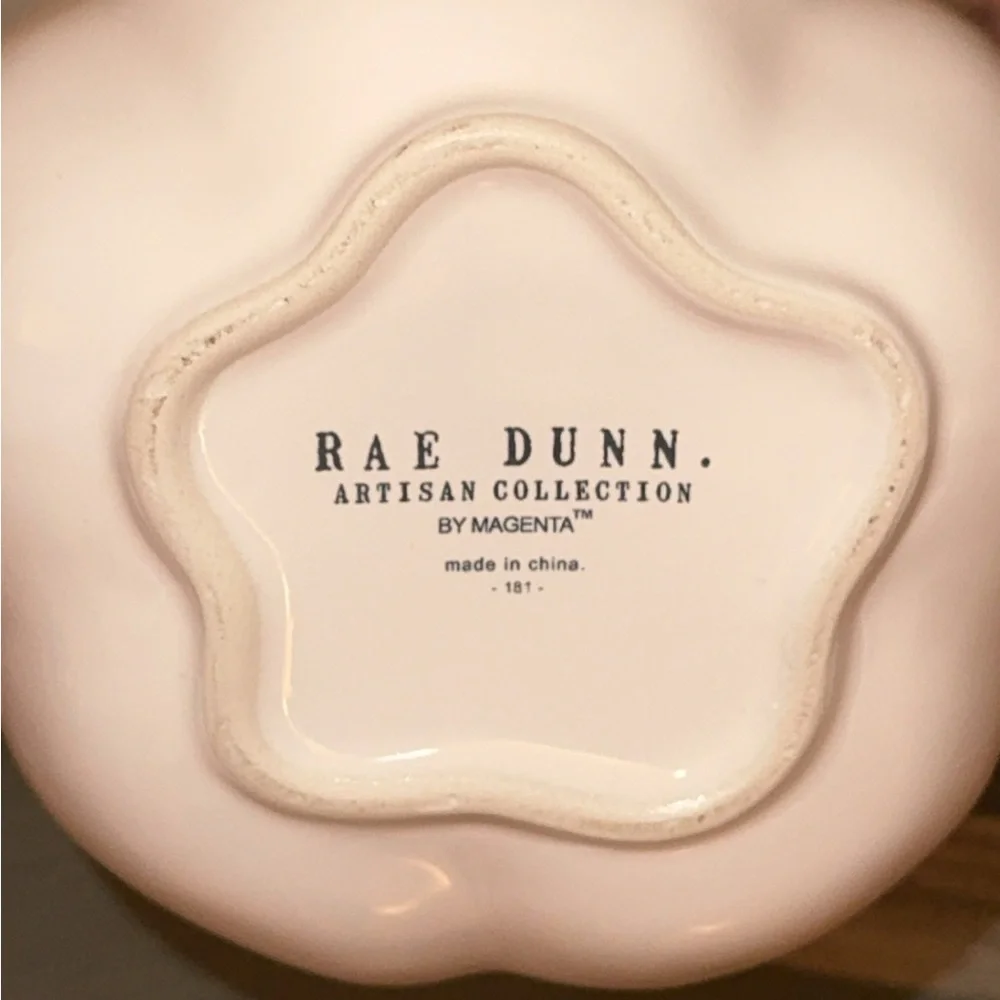HTF Rae Dunn Seasonal/Fall Large Pumpkin Ceramic Watering Can/Jug